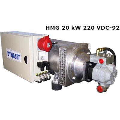 HMG Hydraulic powered magnet generators