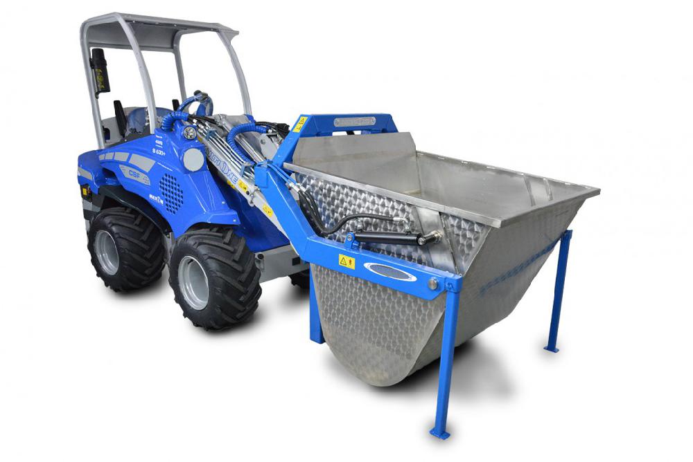 Stainless steel tipping dumper