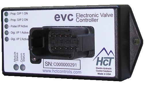 EVC-J1939 ile Digital valf kontrol cihazı