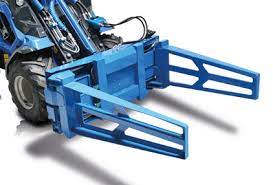 Square bale clamp