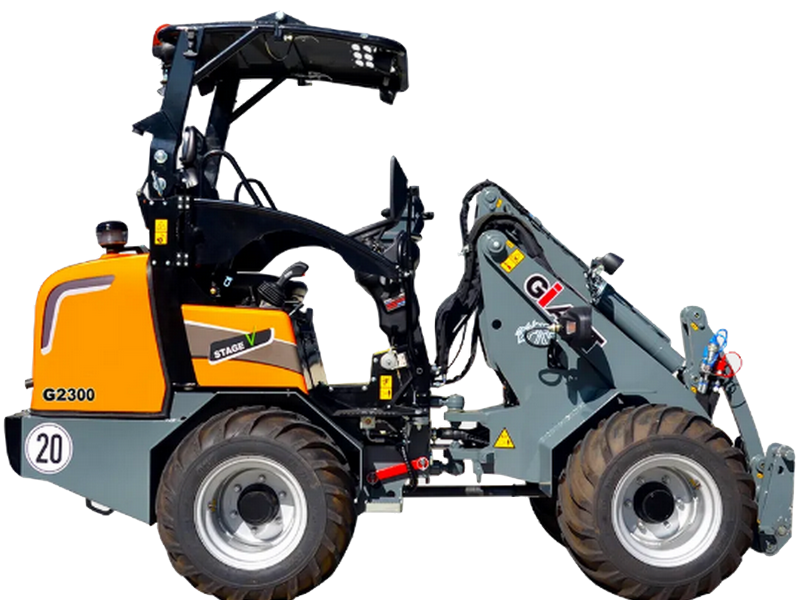 Lastikli yükleyici G2300