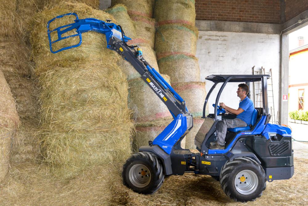 Hay bale grapple