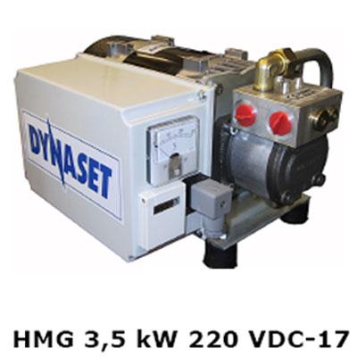 HMG Hydraulic powered magnet generators