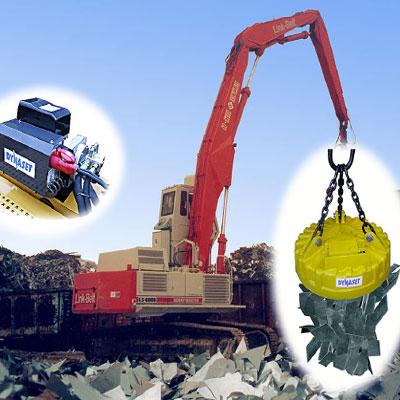 HMG Hydraulic powered magnet generators