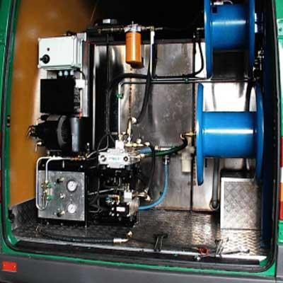 PPL hydraulic hose reel