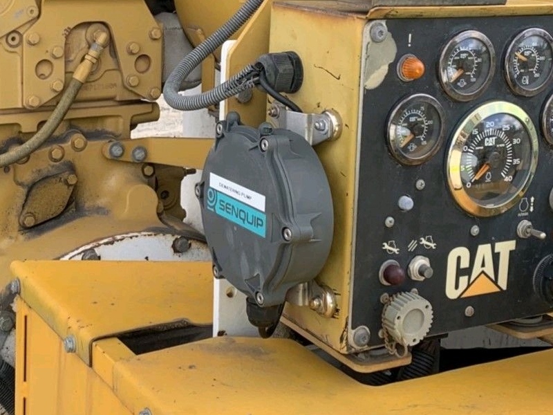 Monitoring fuel, speed, and temperature of an old engine