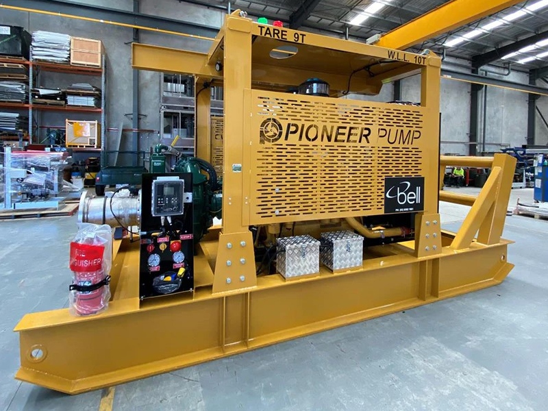 Remote pump control and monitoring on cotton farm