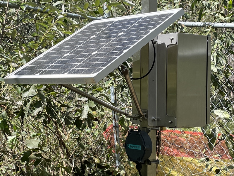 Disused mine emissions monitoring