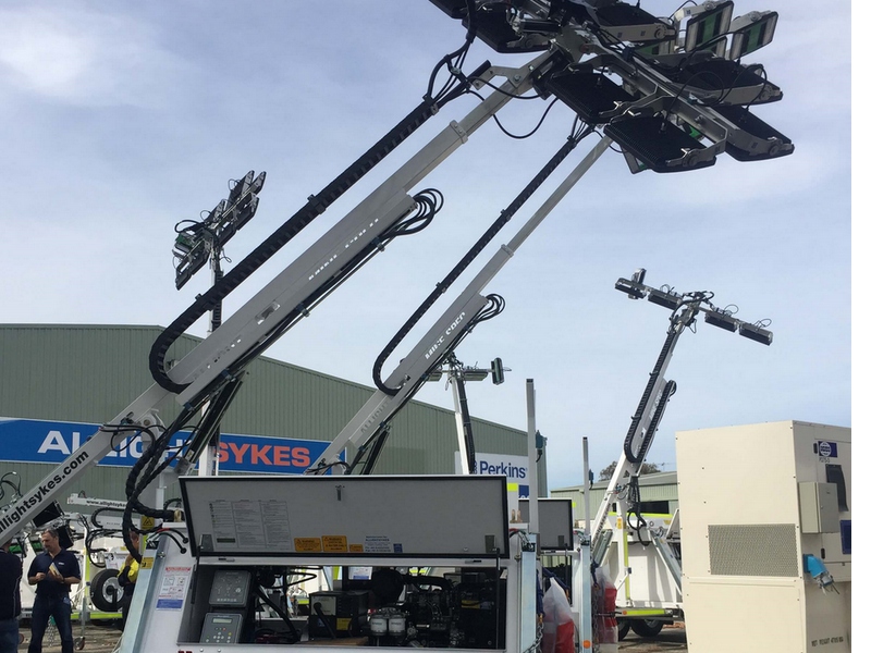 Lighting plant remote control and monitoring